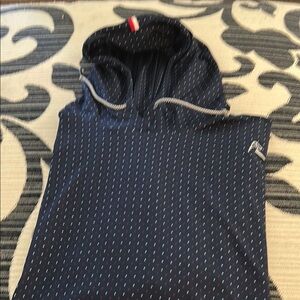 Rhoback Navy Polka Dot Hoodie